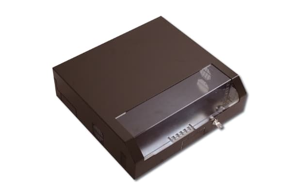 Digitus - Skåp - väggmonterbart - grått - 3U - 19"