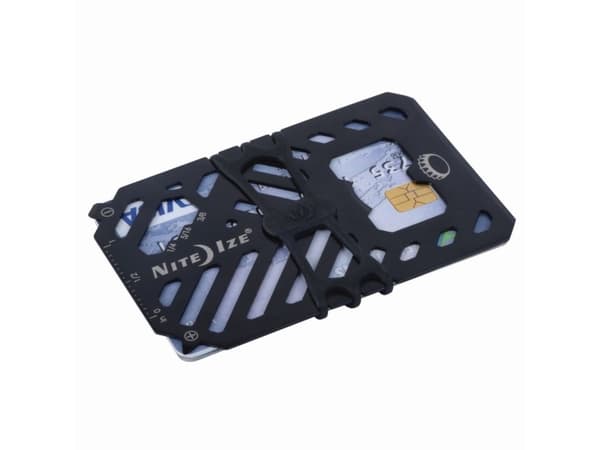 NITE Ize nyckelring NI-FMT2-01-R7 Finansiell plånbok Svart 1 st