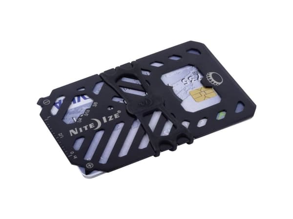 NITE Ize nyckelring NI-FMT2-01-R7 Finansiell plånbok Svart 1 st