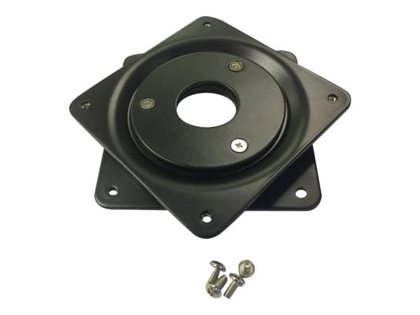 Compulocks Vesa Rotating Plate - Monteringskomponent (dreiefot) - stål - svart - veggmonterbar, skranke - for Compulocks iPad 10, Space Rise, Space S