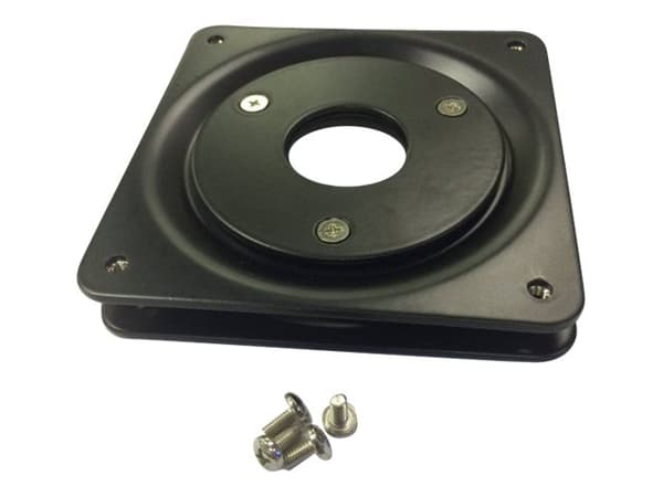 Compulocks Vesa Rotating Plate - Monteringskomponent (dreiefot) - stål - svart - veggmonterbar, skranke - for Compulocks iPad 10, Space Rise, Space S