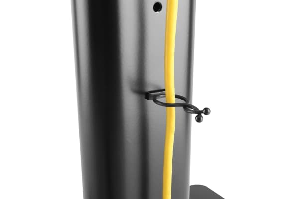 Neovo DTS-01 - Ställ - för LCD-display - metall, härdat glas - svart - skärmstorlek: 32"-65" - monteringsgränssnitt: upp till 400 x 400 mm - skrivbor