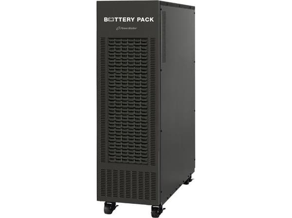 PowerWalker BP C384T-64x9Ah+4A, Tower, Svart, 4 hjul, 9 Ah, 250 mm, 800 mm