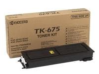 Kyocera TK 675 - Svart - original - tonerpatron - for KM 2540, 2560, 3040, 3060