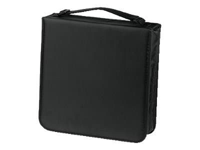 Hama CD Wallet Nylon 208 - Plånbok för CD-/DVD-skivor - 208 skivor - nylon - svart