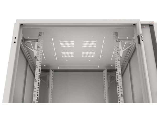 EFB Elektronik PRO-4266GR.G1SV, Fristående rack, 42U, 1000 kg, Grå