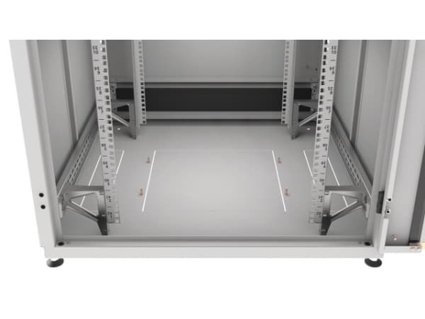 EFB Elektronik PRO-4266GR.G1SV, Fristående rack, 42U, 1000 kg, Grå
