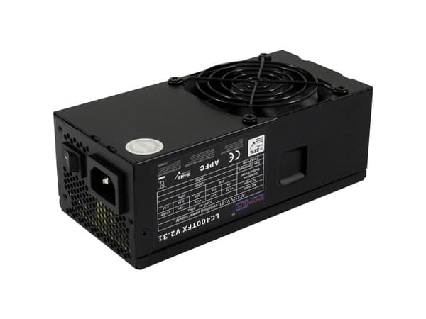 LC Power HTPC PSU LC400TFX - Strømforsyning (intern) - TFX12V - 350 Watt - PFC