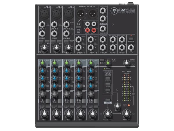 Mackie 802VLZ4, 8 kanaler, 13 W