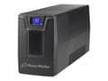 Miniatyrbilde 1 av 5: PowerWalker VI 600 SCL - UPS - AC 162 - 290 V - 360 watt - 600 VA - 7 Ah - USB - utgangskontakter: 2