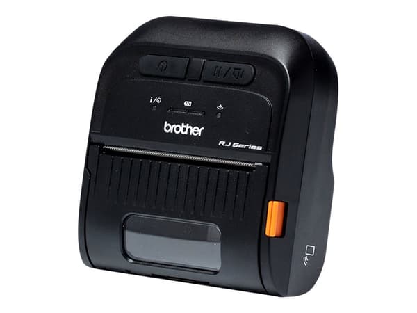 Brother RuggedJet RJ-3055WB - Etikettskriver - direktetermisk - Rull (8 cm) - 203 dpi - inntil 101.6 mm/sek - USB 2.0, Wi-Fi, Bluetooth 4.2 Sort
