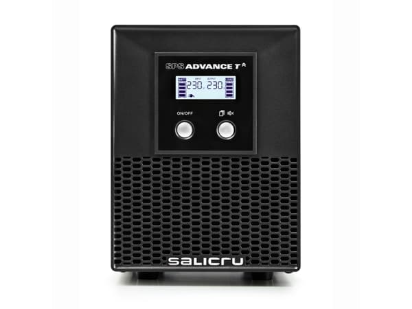 SALICRU SPS ADVANCE T 1000 - UPS - AC 230 V - 700 Watt - 1000 VA - Blysyre - RS-232, USB - output-stikforbindelser: 6 - aktiv PFC