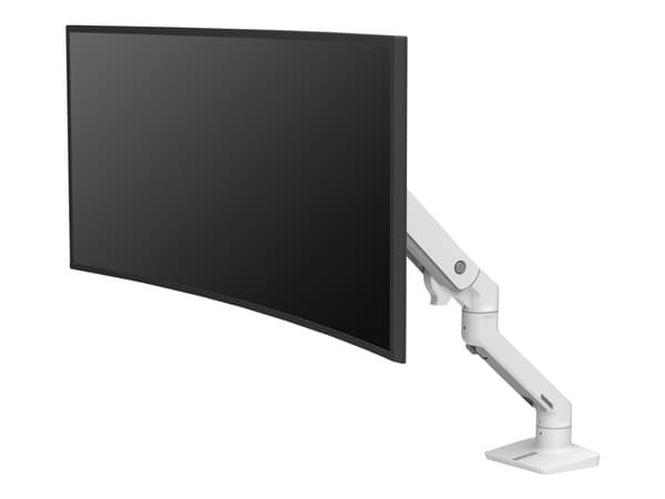 Ergotron HX - Monteringssats (bildskärmsarm) - för Bildskärm - vit - skärmstorlek: up to 49" - skrivbord