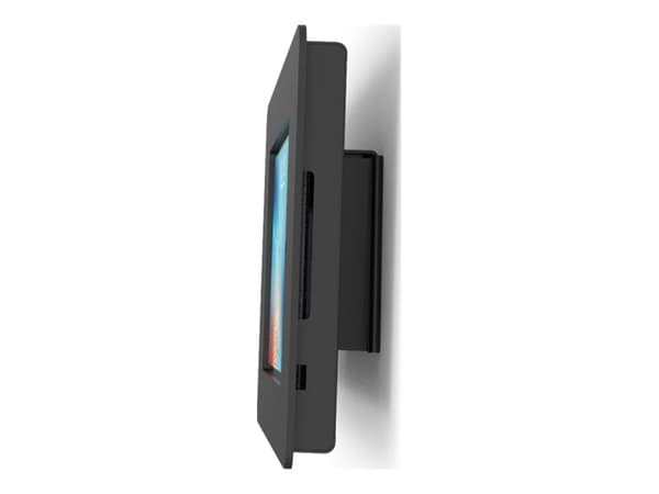 Compulocks VESA Fixed Wall Mount Bracket - Brakett - for mantel - høyverdig aluminium - svart - monteringsgrensesnitt: 100 x 100 mm - veggmonterbar,