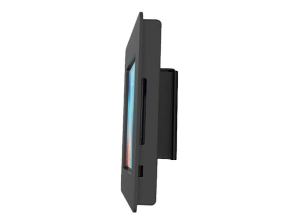 Compulocks VESA Fixed Wall Mount Bracket - Brakett - for mantel - høyverdig aluminium - svart - monteringsgrensesnitt: 100 x 100 mm - veggmonterbar,