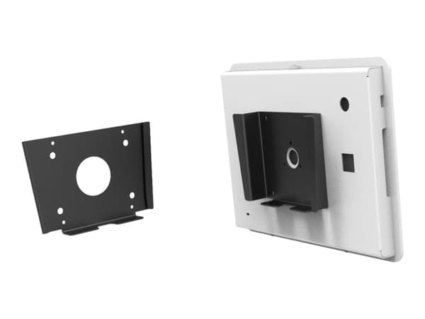 Compulocks VESA Fixed Wall Mount Bracket - Brakett - for mantel - høyverdig aluminium - svart - monteringsgrensesnitt: 100 x 100 mm - veggmonterbar, Sort