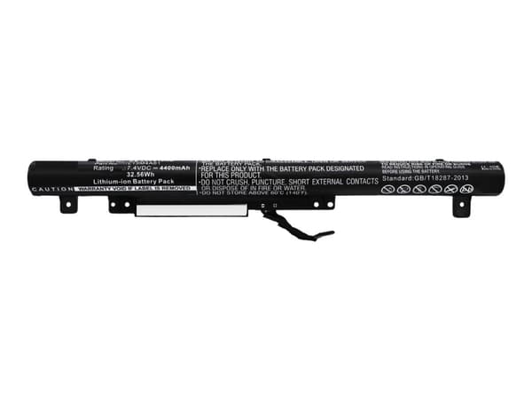 CoreParts - Akut ja paristot - Litiumion - 4400 mAh - 32.6 Wh - lajittelu - Lenovo Flex 2 14 80FJ; 2 15 80FK; 2 15D 80EF - Lenovo Flex 2 14 80FJ; 2 1