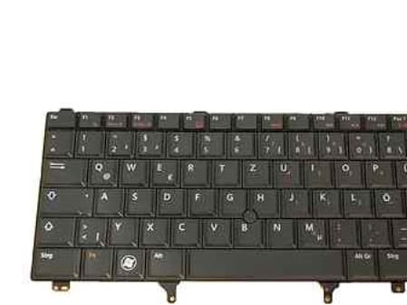 DELL 0416G, Tangentbord, tyska, Tangentbord med bakgrundsbelysning, DELL, Latitude E6430, E5430, E6330