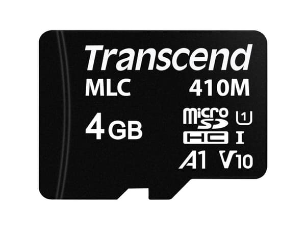 Transcend microSDHC410M, 4 GB, MicroSDHC, Klasse 10, MLC, 95 MB/s, 30 MB/s