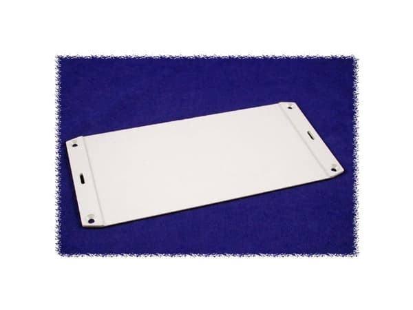Hammond Electronics 1591FHGY Flangeplade (L x B) 191 mm x 67 mm ABS Grå 1 stk
