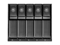 Miniatyrbilde 2 av 5: SilverStone SST-FS305-12G 3,5" eksternt kabinett, 5-bay - svart