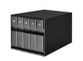 Miniatyrbilde 1 av 5: SilverStone SST-FS305-12G 3,5" eksternt kabinett, 5-bay - svart