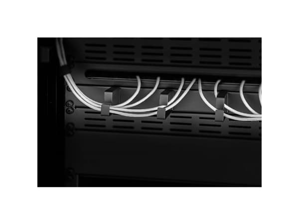 Renkforce RF-3429148 19 tommer Netværksskab-kabelføring 1 U Sort