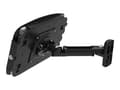 Miniatyrbilde 5 av 5: Compulocks iPad 10.2" Space Enclosure Swing Wall Mount - Innhegning - Tyverisikker - for nettbrett - låsbar - høyverdig aluminium - svart - skjermstø