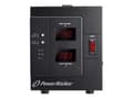 Miniatyrbilde 4 av 5: PowerWalker AVR 3000 SIV FR - Automatisk spenningsregulator - AC 230 V - 2400 watt - 3000 VA - utgangskontakter: 2