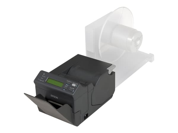 Epson TM L500A - Kvitteringsskriver - termolinje - Rull (8,25 cm), 82.5 x 203.2 mm - 203 dpi - inntil 250 mm/sek - USB 2.0, seriell - kutter - mørk g