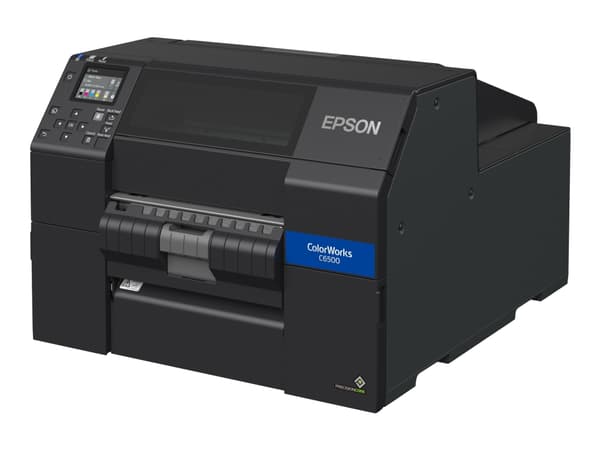 Epson ColorWorks CW-C6500Pe - Etikettskriver - farge - ink-jet - Rull (21,59 cm) - 1200 x 1200 dpi - inntil 85 mm/sek (mono) / inntil 85 mm/sek (farg