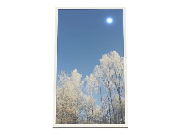 HI-ND Wall Casing EASY 32" Portrait - Monteringssett (hylster) - for LCD-skjerm - metall - hvit, RAL 9003 - skjermstørrelse: 32" - veggmonterbar - fo