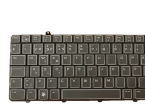 DELL F6KVH, Tangentbord, Finsk, Svensk, DELL, Alienware M11x