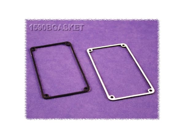 Hammond Electronics 1590FGASKET Tætning Silikone Sort 2 stk