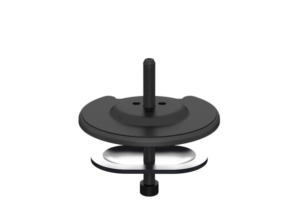 Multibrackets M VESA Deskmount Officeline - Monteringskomponent (maljefot) - for LCD-skjerm - svart - skjermstørrelse: 15"-32" - skrivebord