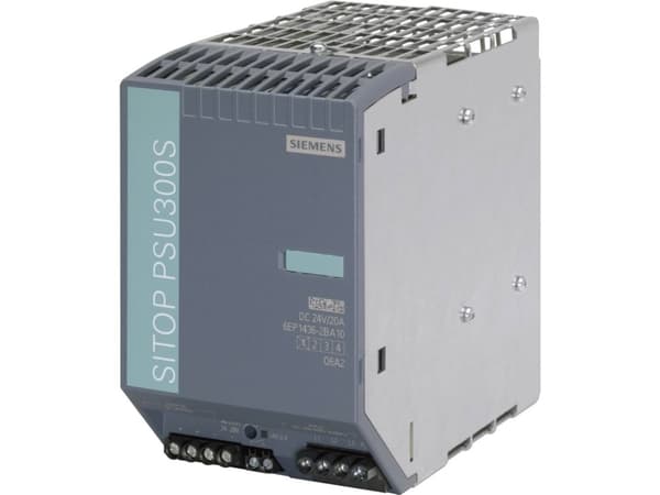 Siemens 6EP1436-2BA10, Innendørs, Flerfarget, 1,6 kg, 170 mm, 105 mm, 202 mm