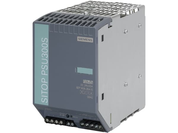 Siemens 6EP1436-2BA10, Innendørs, Flerfarget, 1,6 kg, 170 mm, 105 mm, 202 mm Flerfarget