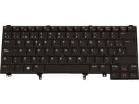 DELL 34GWF, Tangentbord, Spansk, Tangentbord med bakgrundsbelysning, DELL, Latitude E5420, E6320, E6420
