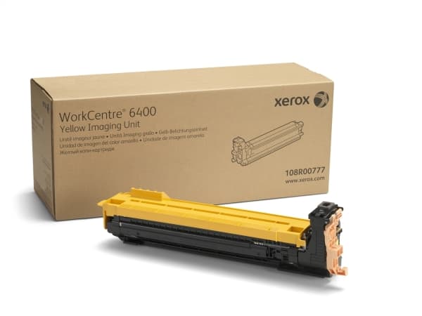 Xerox Keltainen rumpukasetti (30 000 sivua), Alkuperäinen, Xerox, WorkCentre 6400, 1 kpl, 30000 sivua, Lasertulostus