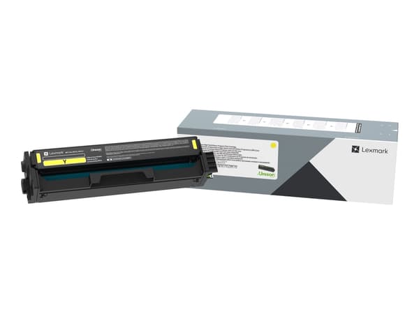 Lexmark - Lång livslängd - gul - original - tonerkassett - för Lexmark C3326dw, MC3326adwe, MC3326i