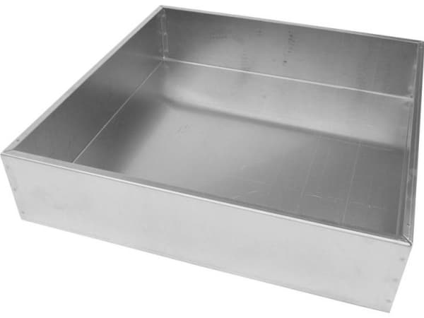 Hammond Electronics 1444-17174 Kabinet-chassis (L x B x H) 432 x 432 x 102 mm Aluminium Natur 1 stk