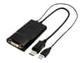 Miniatyrbild 1 av 2: Dell DisplayPort to DVI Dual-Link Adapter - Videokonverterare - DisplayPort - DVI - för Inspiron 15 7560; Latitude 5285 2-in-1, 5289 2-In-1, E7240; O