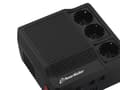 Miniatyrbilde 5 av 5: PowerWalker AVR 600 - Automatisk spenningsregulator - AC 220/230/240 V - 360 watt - 600 VA - utgangskontakter: 3 - svart