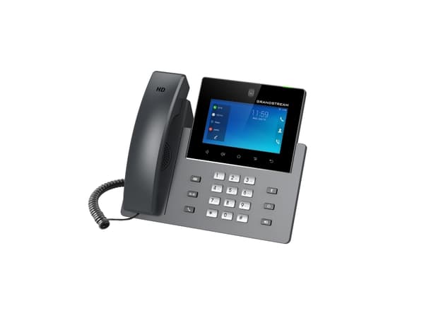 Grandstream GXV3350 - IP-videotelefon - med digital kamera, Bluetooth interface - IEEE 802.11a/b/g/n (Wi-Fi) - 7-riktad samtalsförmåg - SIP, RTCP, RT