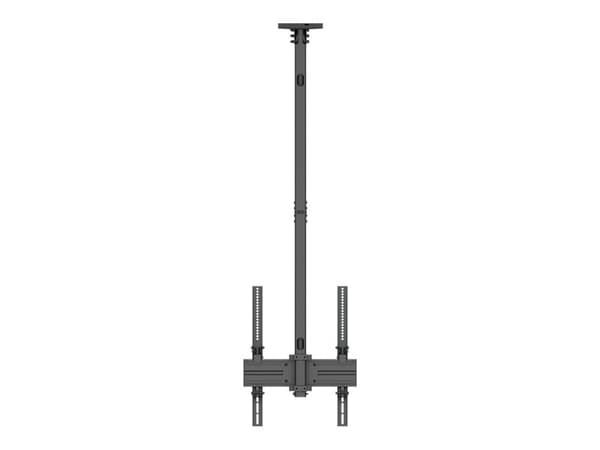 Multibrackets PRO Series M Ceiling Mount Pro MBC1UP 400x600 - Konsol - för LCD-display - plast, aluminium, stål - svart - skärmstorlek: 42"-70" - tak