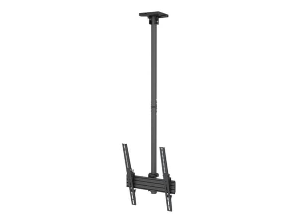 Multibrackets PRO Series M Ceiling Mount Pro MBC1UP 400x600 - Konsol - för LCD-display - plast, aluminium, stål - svart - skärmstorlek: 42"-70" - tak Svart