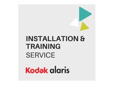 Kodak Alaris Asennus ja lyhyet ohjeet - Asennus - paikan päällä - 9x5 - Kodak i4650:lle