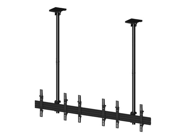 Multibrackets M Menu Board Mount Pro MBC3X1U - Brakett - aluminium, stål - svart - skjermstørrelse: 40"-65" - takmonterbar Sort