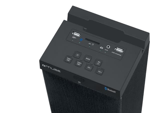Muse M-1250BT, 2.1 kanavaa, 60 W, 3,5 mm, 3.0+HS, iPhone, PLL