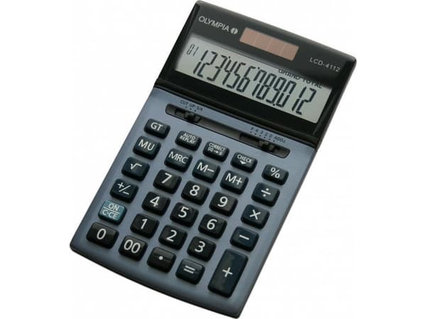 Olympia LCD 4112, Työpöytä, Perus, 12 lukua, 1 linjat